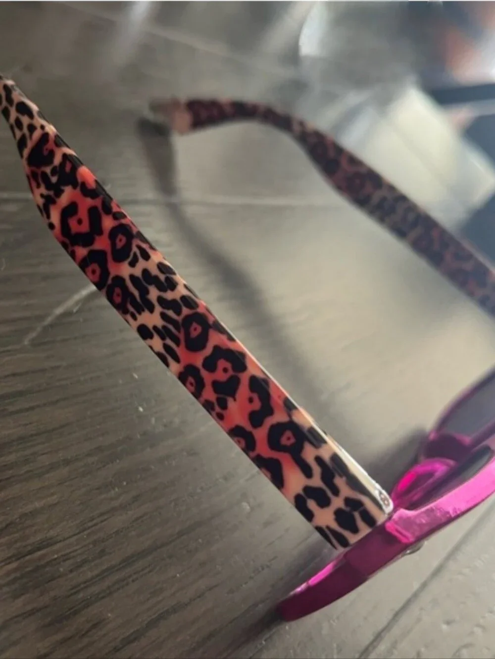 Hot Pink Mirrored Lens Sunglasses